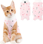 Coppthinktu Cat Recovery Suit Female, Breathable Cat Onesie After Surgery Female for Abdominal Wounds or Skin Diseases, Surgery Recovery Suit Kitten Surgical Onesie After Spay Wear Anti Licking - Image 14