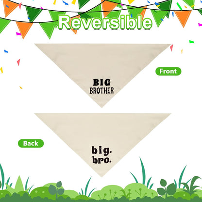 Machine washable premium dog bandana layout flat view