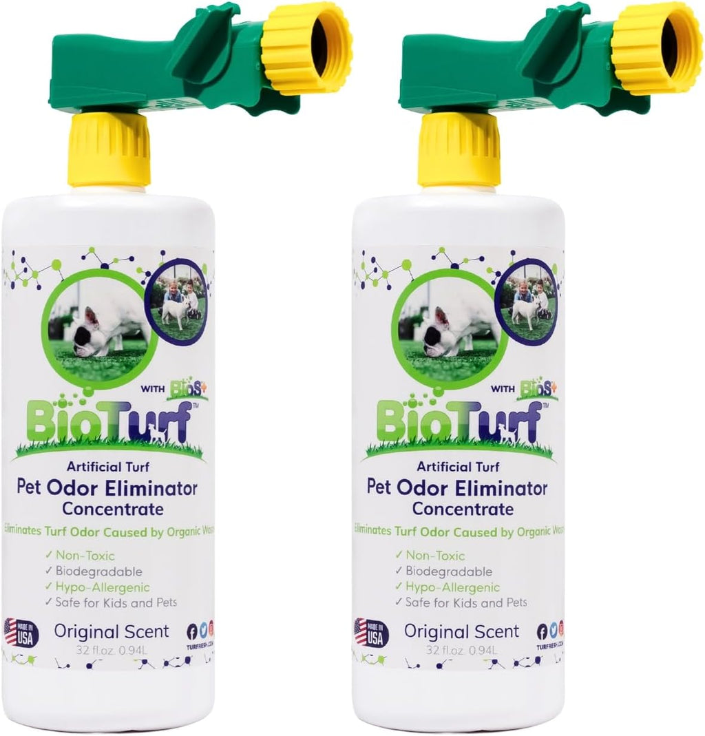 TurFresh BioTurf BioS Plus Turf Cleaner front view bottle set