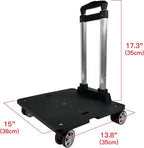 Integrated luggage strap securing mechanism on platform