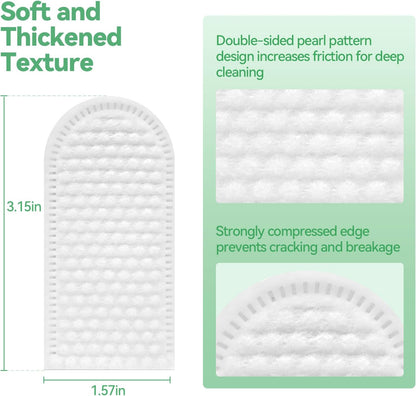 Side view of Fldofaves 50 count dog ear cleaning wipes