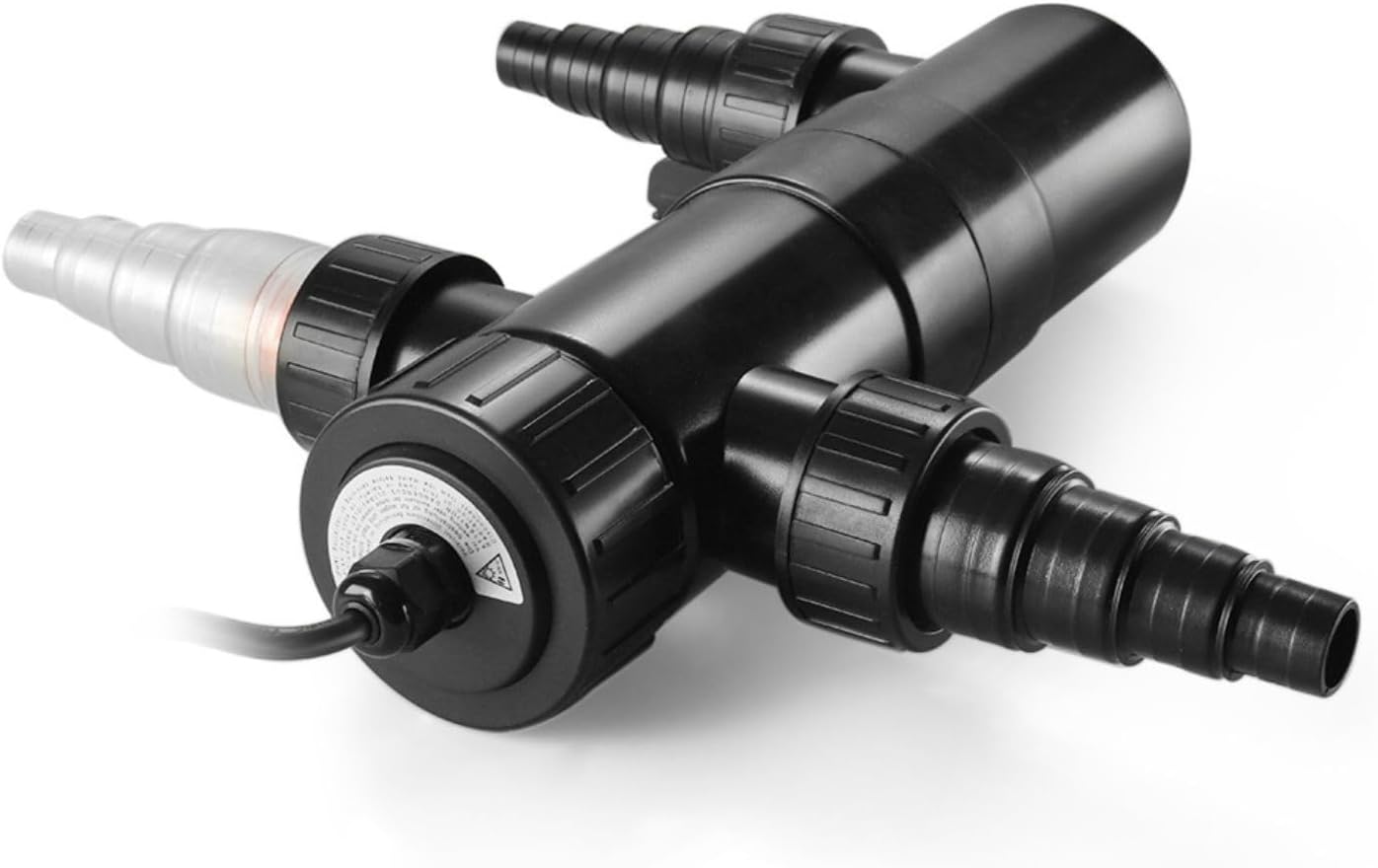 Flexzion Pond UV Lights for Outdoor Ponds - 9W Small Light, 2113-Gal Capacity, 1500L/H UV Pond Clarifier for Outdoor Ponds, Clears Water in Days (CUV-109A) - Image 10