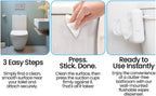 Loo dispenser moisture lock seal open view
