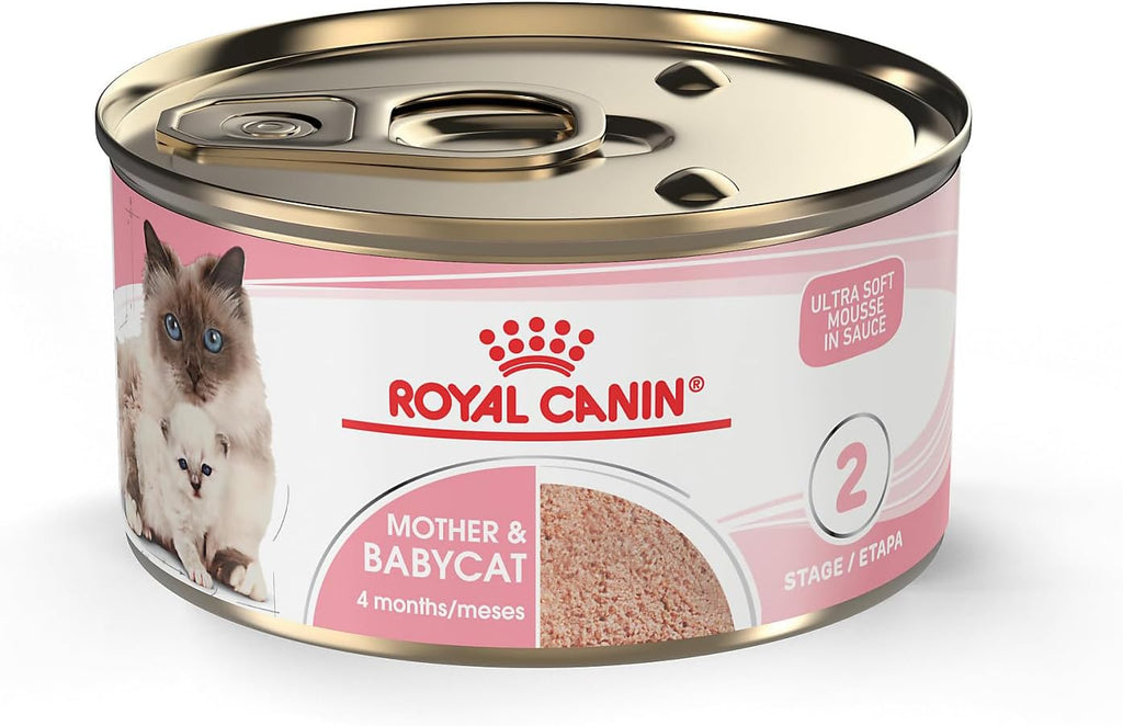 Royal Canin Feline Health Nutrition Mother & Babycat Queen Ultra Soft Mousse in Sauce Cat Food, 3 oz (Pack of 12) - Image 11