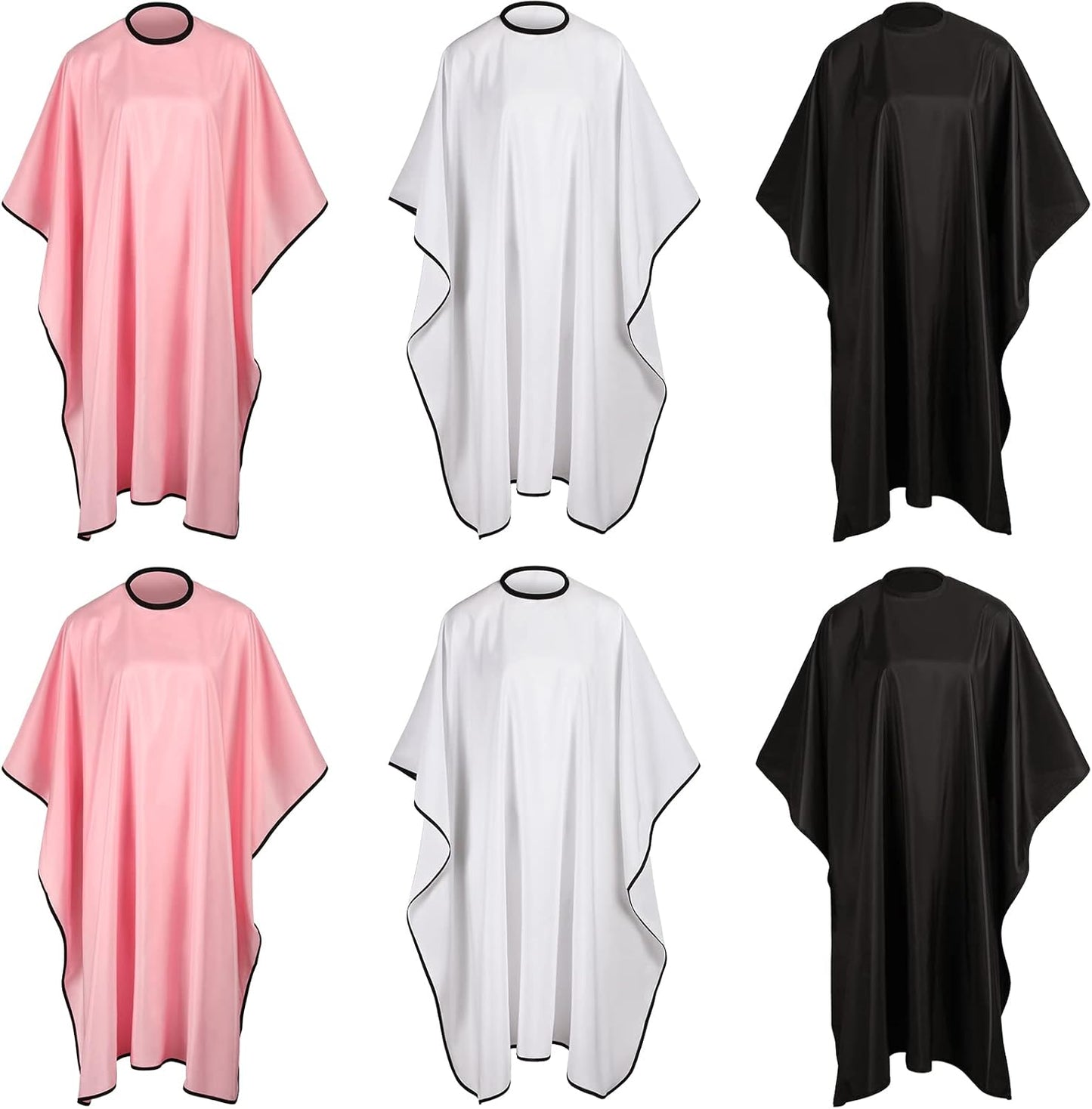 JenPen 6 piece waterproof hair styling cape set front view