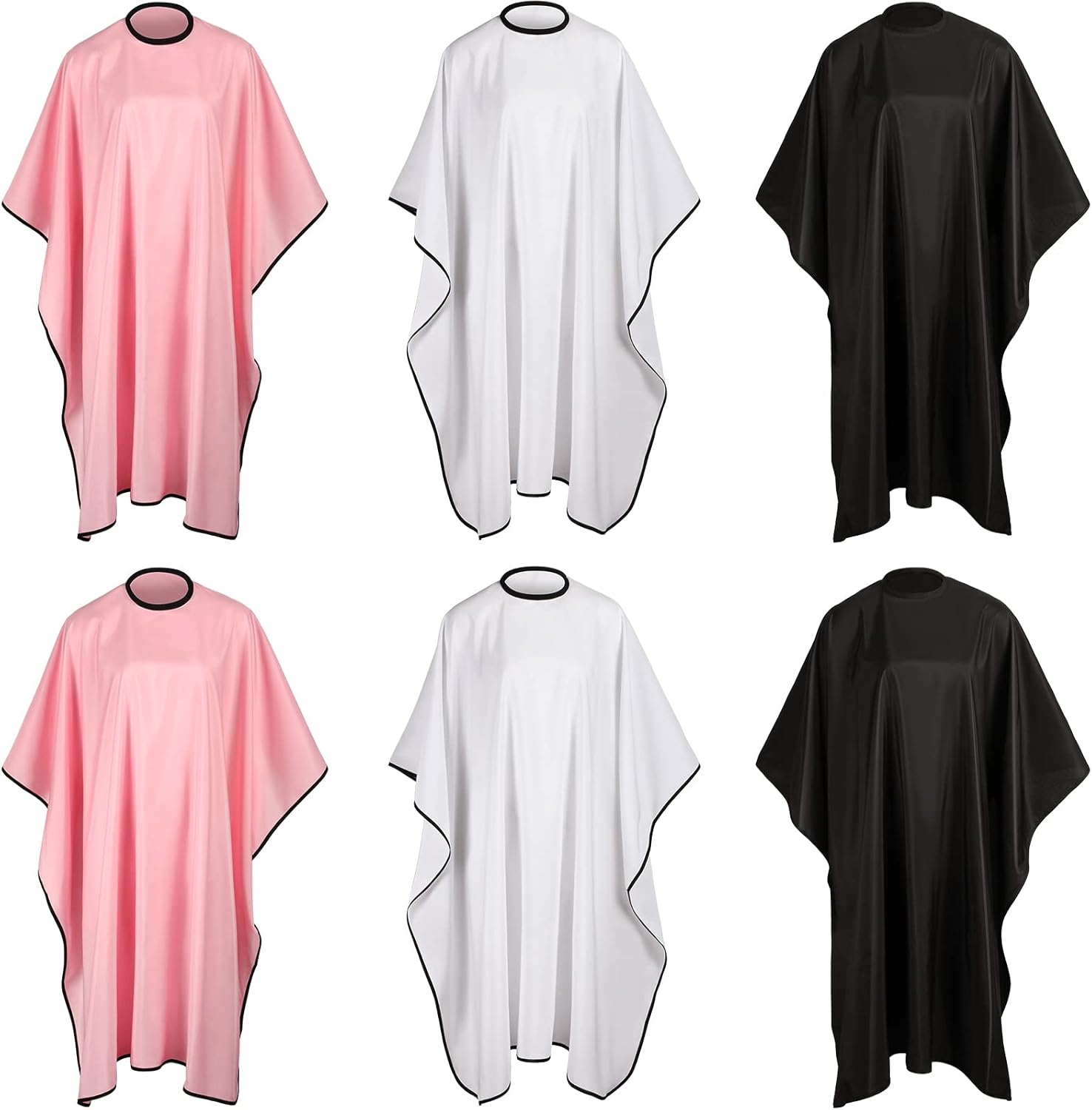 JenPen 6 piece waterproof hair styling cape set front view