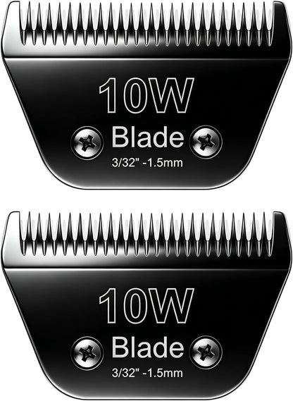 Dog Grooming Clipper Blades Replacement Compatible with Andis Dog Clippers,Most OsterA5, Wahl KM Series Pet Clippers (Black(5FC)) - Image 12