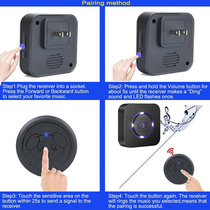 EverNary pet training doorbell button packaging