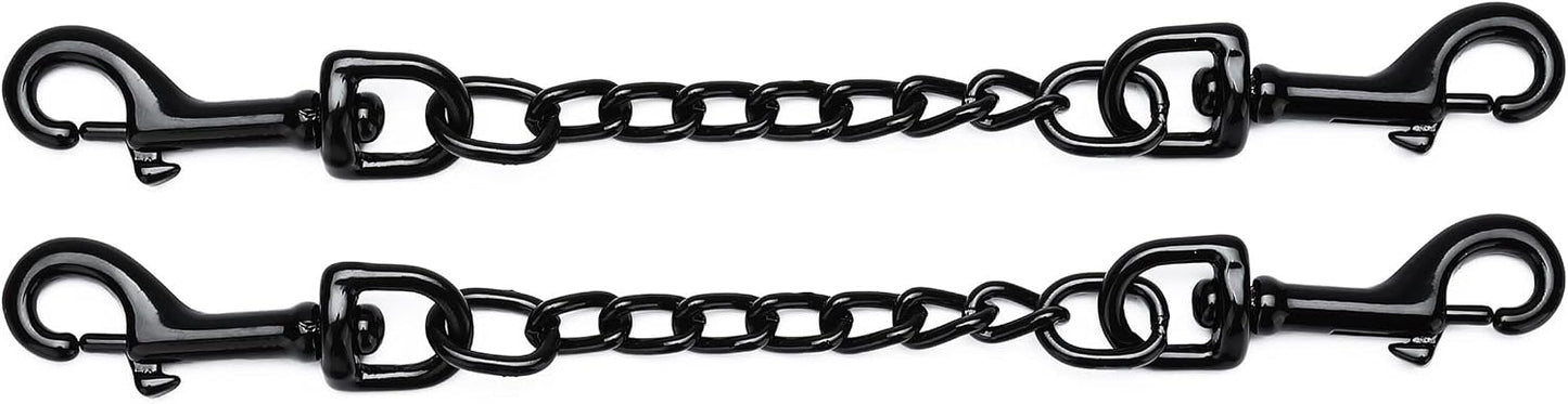 DEYACE premium imported dog leash connector backup strap for secure outdoor walking