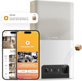 Petcube Bites 2 Lite interactive pet camera front view in white