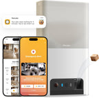 Petcube Bites 2 Lite interactive pet camera front view in white