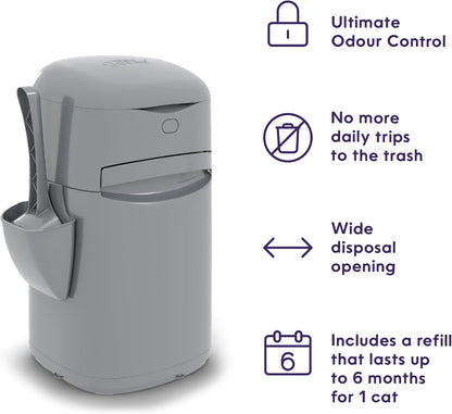 Litter Genie Easy Roll bottom loading refill mechanism