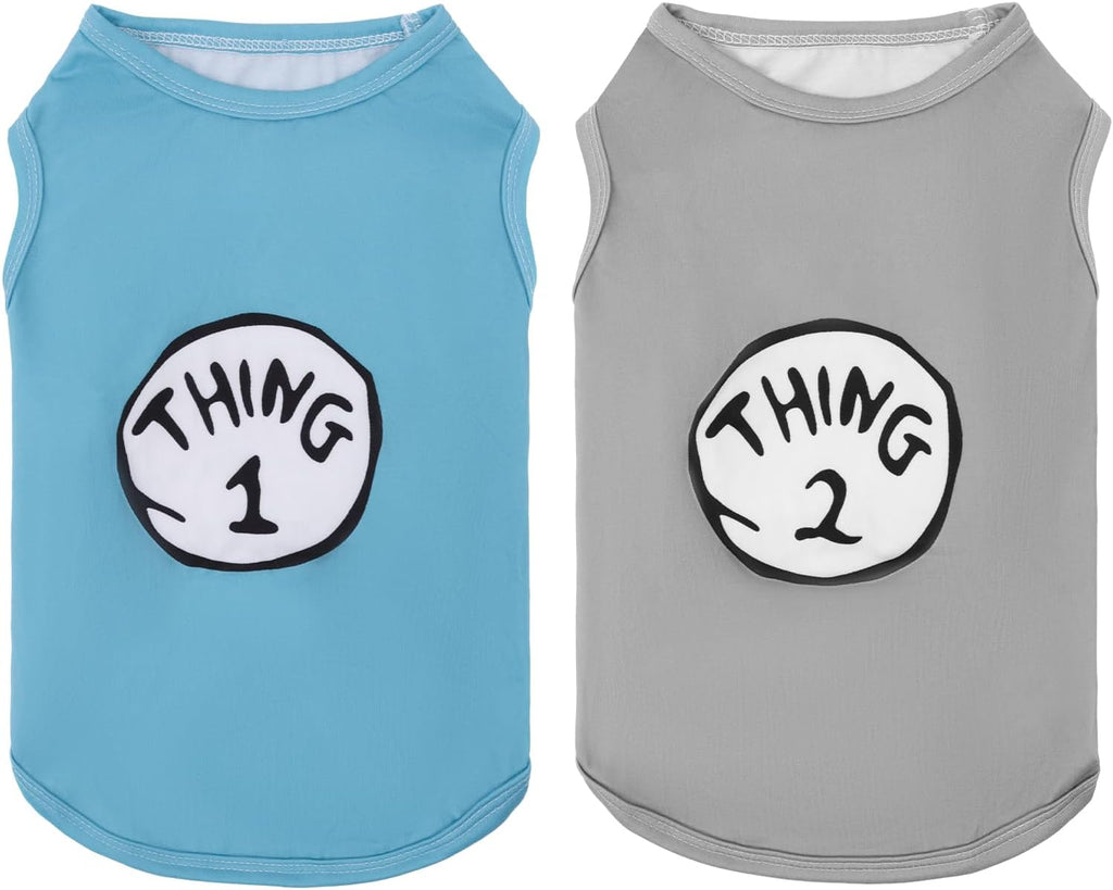 CuteBone Dog Shirts 2-Pack Soft Pet Clothes Breathable Summer Vest for Small Puppy and Stretchy Cat Apparel - Image 15
