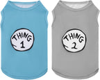 CuteBone Dog Shirts 2-Pack Soft Pet Clothes Breathable Summer Vest for Small Puppy and Stretchy Cat Apparel - Image 15