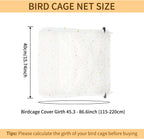 Adjustable elastic drawstring on LYMOI bird cage skirt