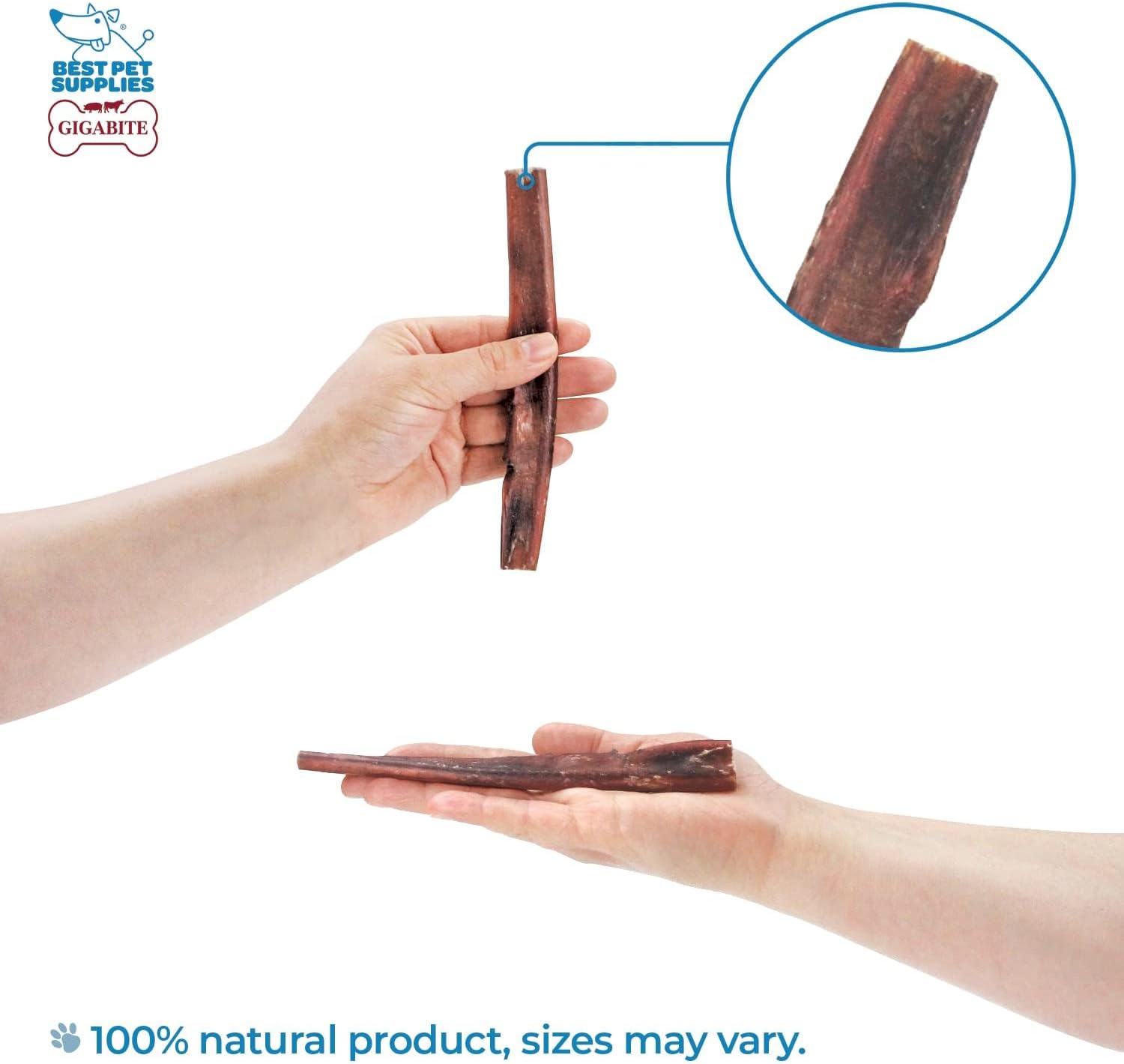 Premium rawhide free canine dental chews displaying single ingredient quality