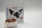 Got Siamese? pet treat package showing USDA choice grade label