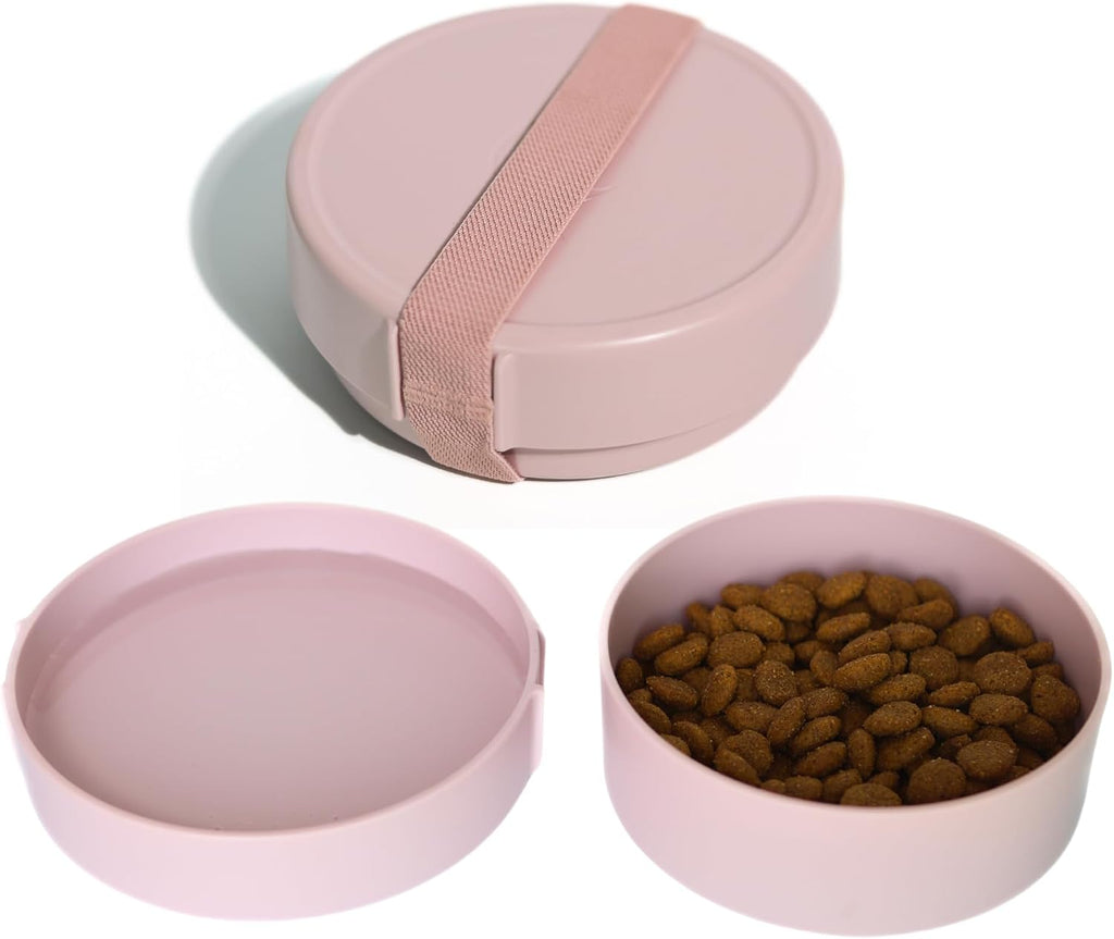 Barkin' Trails Travel Dog Bowls, Portable Outdoor Water, BPA-Free Water Bowl Set, Food Grade Plastic Dog Travel Bowl, Dog Camping Essentials, Travel Container - Image 10