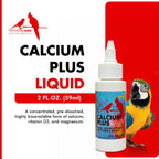 Morning Bird Calcium Plus liquid avian mineral supplement packaging