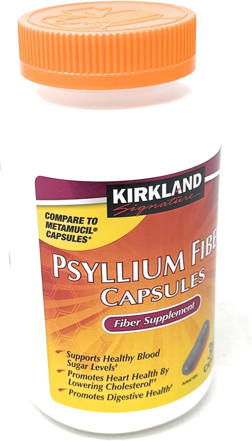 Kirkland fiber capsules close up of cap and seal