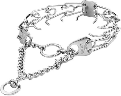 Herm Sprenger ultra plus dog collar with rotational D ring leash attachment