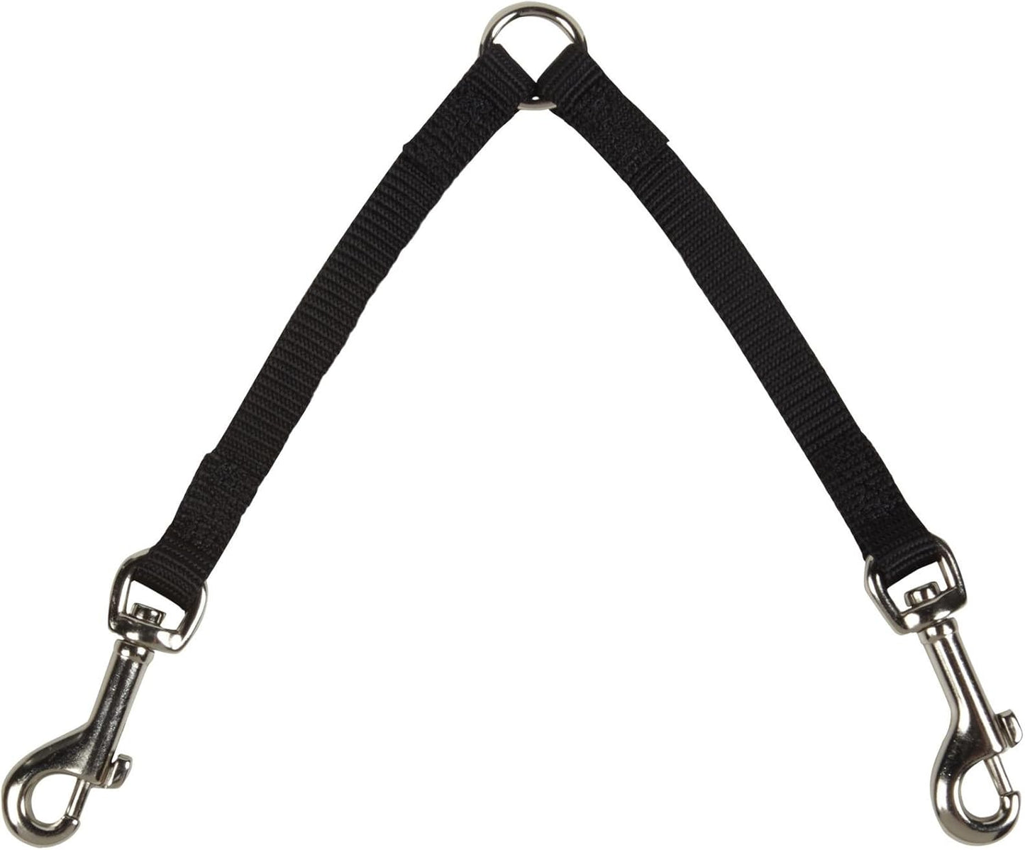 Guardian Gear Nylon Two-Way Small Dog Coupler front view premium double pet leash attachment