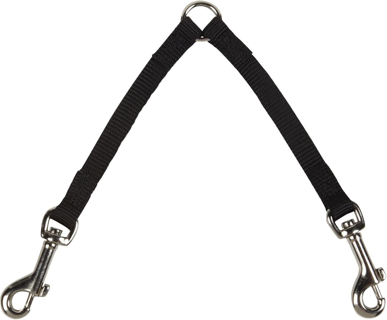 Guardian Gear Nylon Two-Way Small Dog Coupler front view premium double pet leash attachment