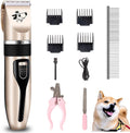 Cakapet dog clippers grooming kit front view professional cordless pet hair trimmer