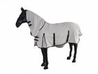 Hilason Horse Fly Sheet sand color front view for equine protection