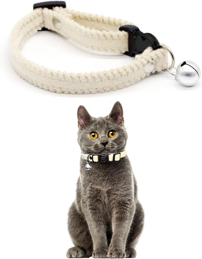 GoldTiger authentic imported USA velvet cat collar packaging close up design.