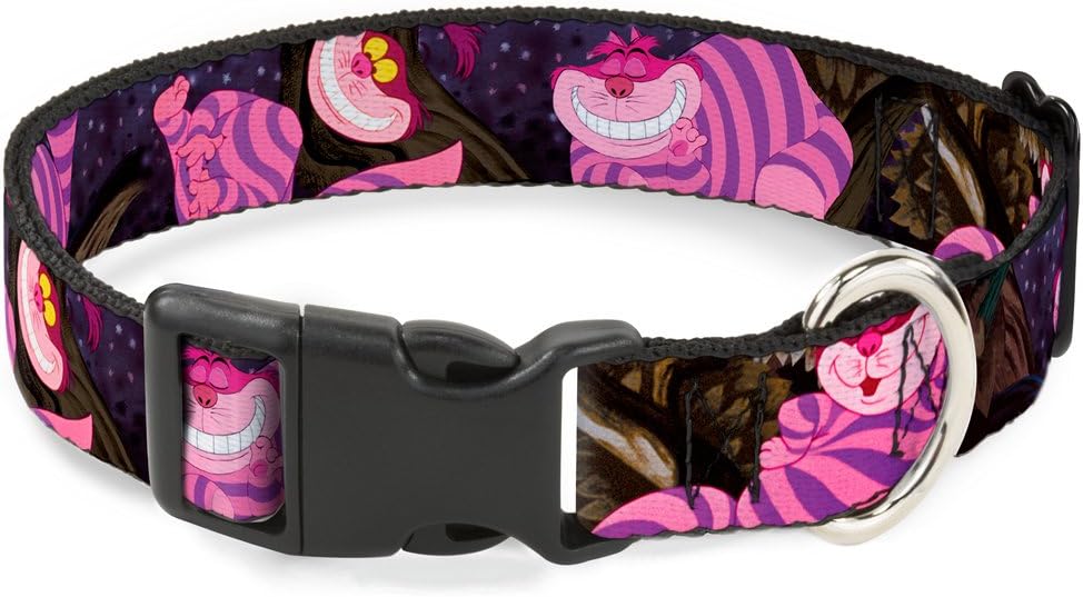 High-density polyester cat collar full length flat lay display