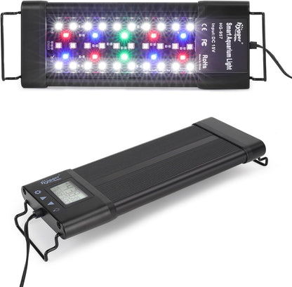 Hygger aquarium light box and included components