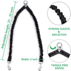 YaLunpc retractable leash with integrated poop bag dispenser
