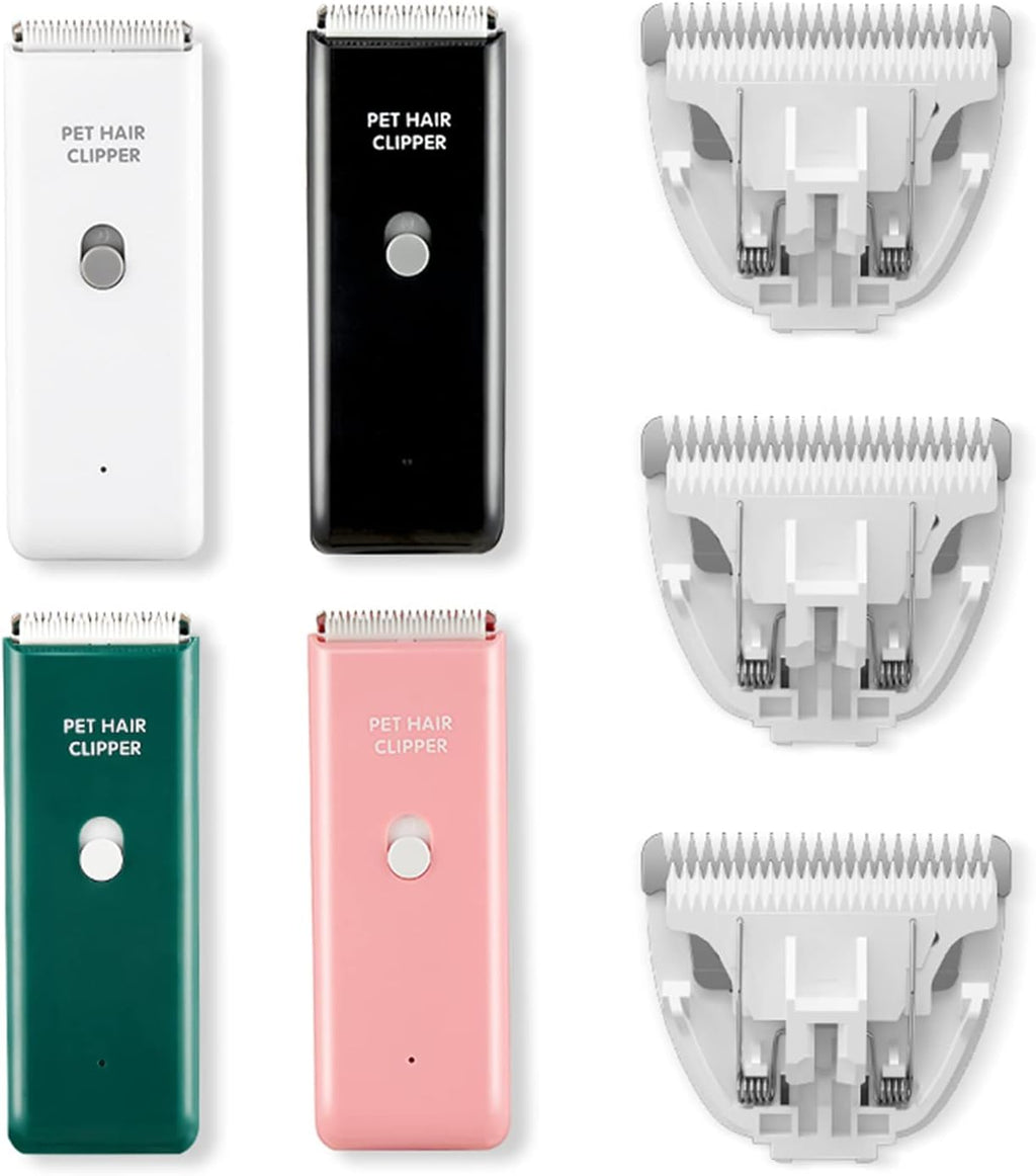 Dog Clippers,Quiet Washable USB Rechargeable Cordless Dog Grooming Kit,Electric Pets Hair Trimmers Shaver Shears for Dogs and Cats Pink - Image 9
