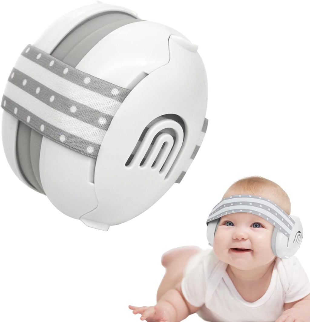 Plantureco adjustable baby and toddler noise cancelling headphones front view