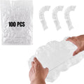 Ynshouna disposable potty chair liners front view showing clear plastic bag pack for toddler toilet training.