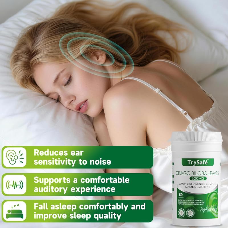 Side panel of TrySafe botanical blend dietary supplement packaging.