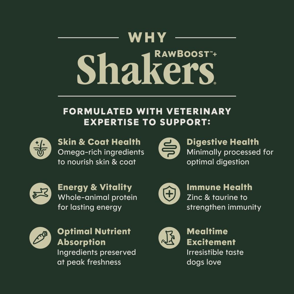 Instinct grain free dog food topper with live probiotics close up