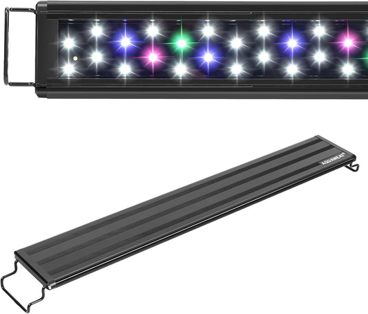 Aquaneat LED aquarium light fixture front view