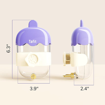 Leak-Proof & Chew-Proof Hanging Water Dispenser No Drip for Birds, Chinchillas, Guinea Pigs, Ferrets, Rats, Rabbits, Bunnies, Parrots, Squirrels, and Other Small Animals - Beige, 12oz - Image 7