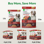 Authentic Ultimate Pet Nutrition imported USA dog food premium packaging
