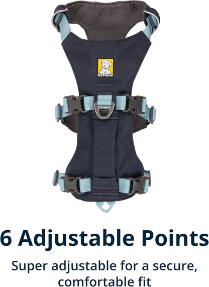 Ruffwear Flagline Dog Harness durable ripstop fabric close up texture