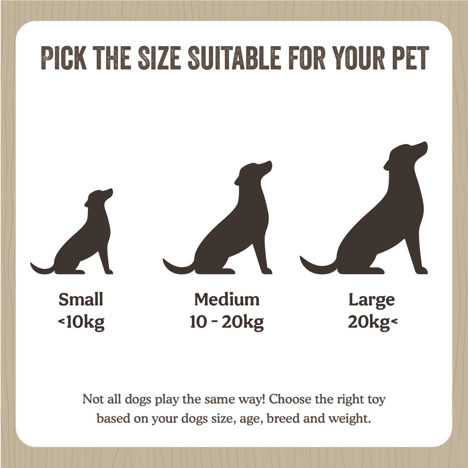 KONG Goodie Bone red rubber pet toy packaging details