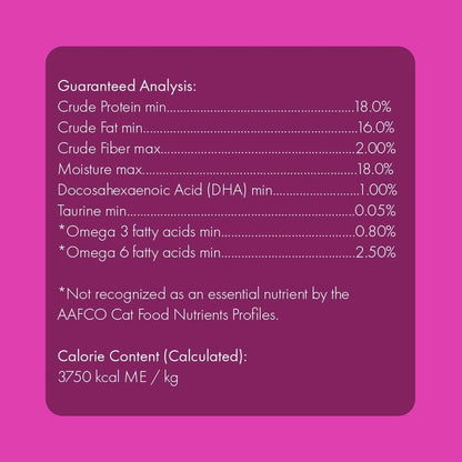 USA imported Get Naked soft cat treats for kitten cognitive health and immune support.