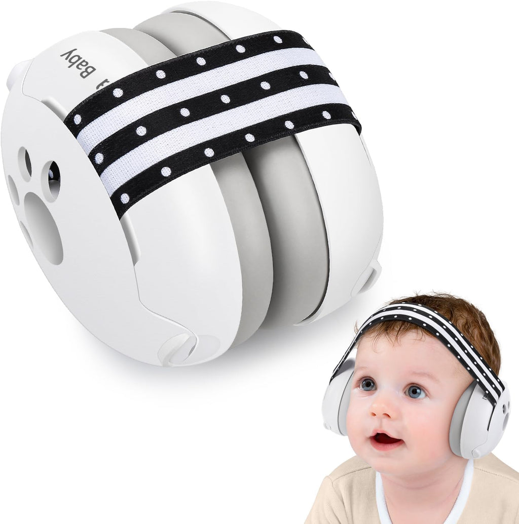 Laudexua baby ear protection headphones front view for infants