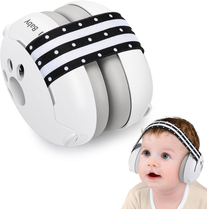 Laudexua baby ear protection headphones front view for infants