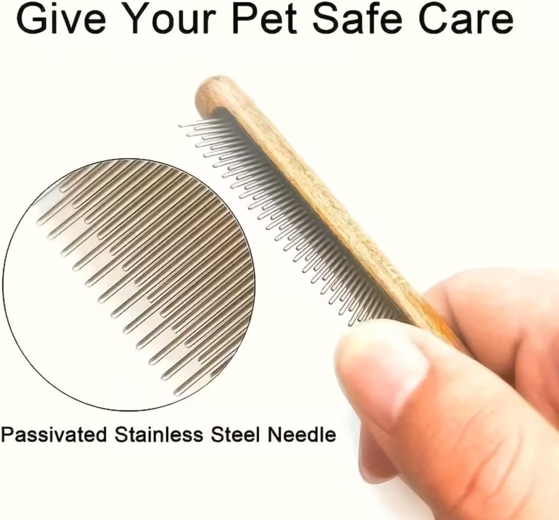 Yddpet grooming comb removing fur from dog coat