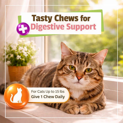 Veterinarian formulated stress relief supplement for cats imported from USA