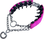 Humane dog pinch collar for medium and large breeds