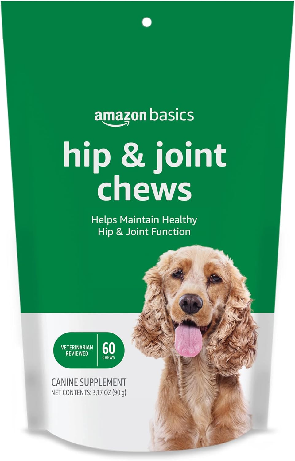 Authentic Amazon Basics duck flavor soft chews with green lipped mussel and MSM